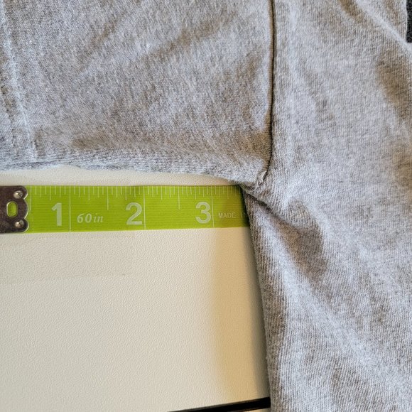 Ask Me About My Giraffe, Crazy Dog Tee, Gray, Women's Size Small - Picture 3 of 4